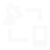 Icon link of a satellite & mobile phone representing Mobile Internet